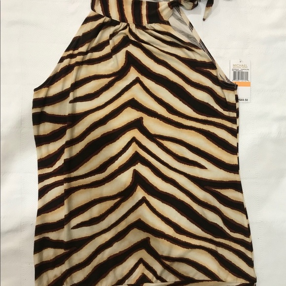 Michael Kors Animal Print Top - Picture 1 of 4